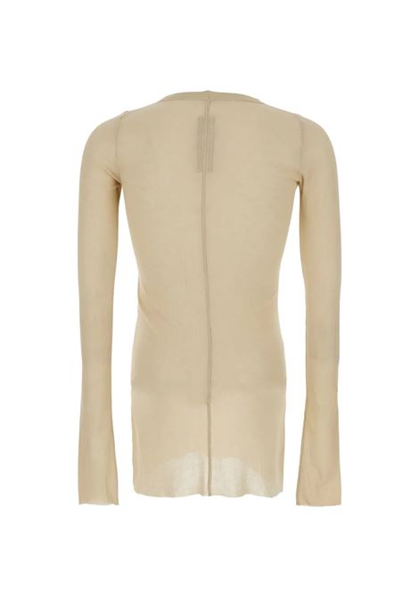 rib ls t tee man sand RICK OWENS | RU01F2250 RC138